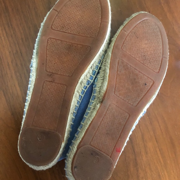 Tory Burch | Espadrille Flats Lonnie | Blue | Size 5.5 - Picture 4 of 5